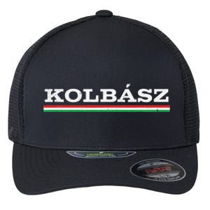 Hungarian Kolbasz Funny Hungary Traditional Food Dish Flexfit Unipanel Trucker Cap