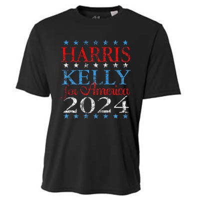 Harris Kelly For America 2024 Kamala Harris Mark Kelly Cooling Performance Crew T-Shirt