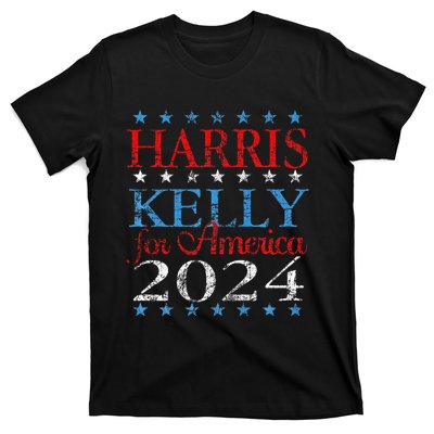 Harris Kelly For America 2024 Kamala Harris Mark Kelly T-Shirt