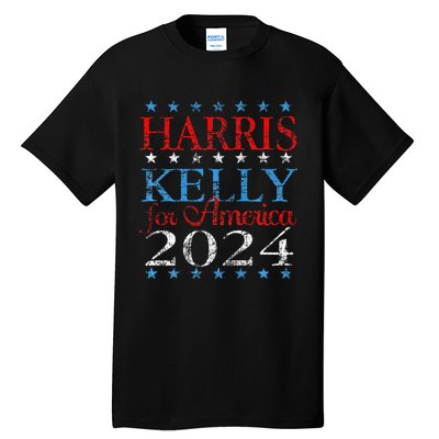 Harris Kelly For America 2024 Kamala Harris Mark Kelly Tall T-Shirt