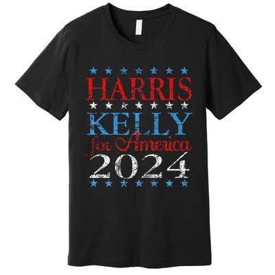 Harris Kelly For America 2024 Kamala Harris Mark Kelly Premium T-Shirt