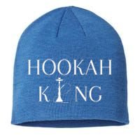 Hookah King Funny Shisha Lover Sustainable Beanie