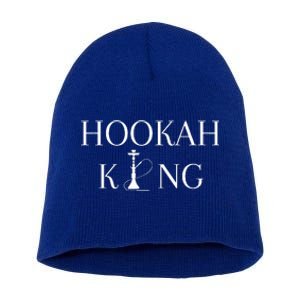 Hookah King Funny Shisha Lover Short Acrylic Beanie