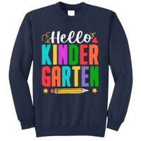 Hello Kindergarten First Day Of School Teachers Students Sweatshirt