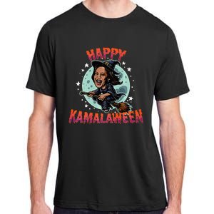 Happy Kamalaween Funny Kamala Harris 2024 Halloween Witch Adult ChromaSoft Performance T-Shirt