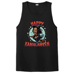 Happy Kamalaween Funny Kamala Harris 2024 Halloween Witch PosiCharge Competitor Tank