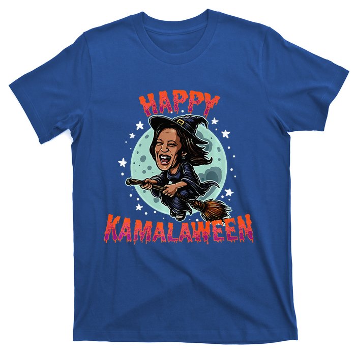 Happy Kamalaween Funny Kamala Harris 2024 Halloween Witch T-Shirt