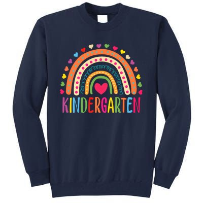 Hello Kindergarten Grade Kindergarten Teacher 1st Day Of School Back To School Tall Sweatshirt