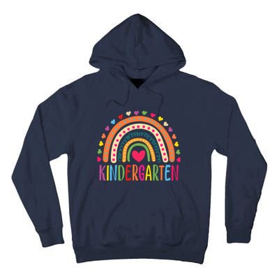 Hello Kindergarten Grade Kindergarten Teacher 1st Day Of School Back To School Tall Hoodie