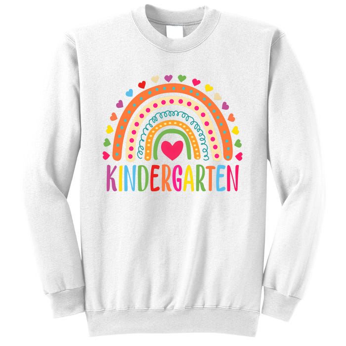 Hello Kindergarten Grade Kindergarten Teacher 1st Day Of School Back To School Sweatshirt