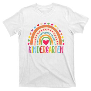 Hello Kindergarten Grade Kindergarten Teacher 1st Day Of School Back To School T-Shirt