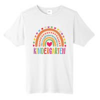 Hello Kindergarten Grade Kindergarten Teacher 1st Day Of School Back To School Tall Fusion ChromaSoft Performance T-Shirt