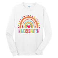 Hello Kindergarten Grade Kindergarten Teacher 1st Day Of School Back To School Tall Long Sleeve T-Shirt