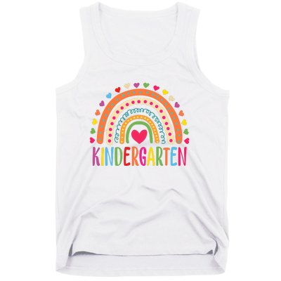 Hello Kindergarten Grade Kindergarten Teacher 1st Day Of School Back To School Tank Top