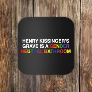 Henry Kissinger’S Grave Is A Gender Neutral Bathroom Coaster