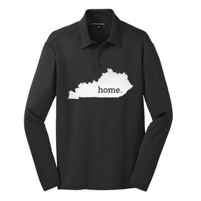 Home Kentucky Silk Touch Performance Long Sleeve Polo