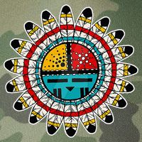 Hopi Kachina Legacy Tie Dye Trucker Hat
