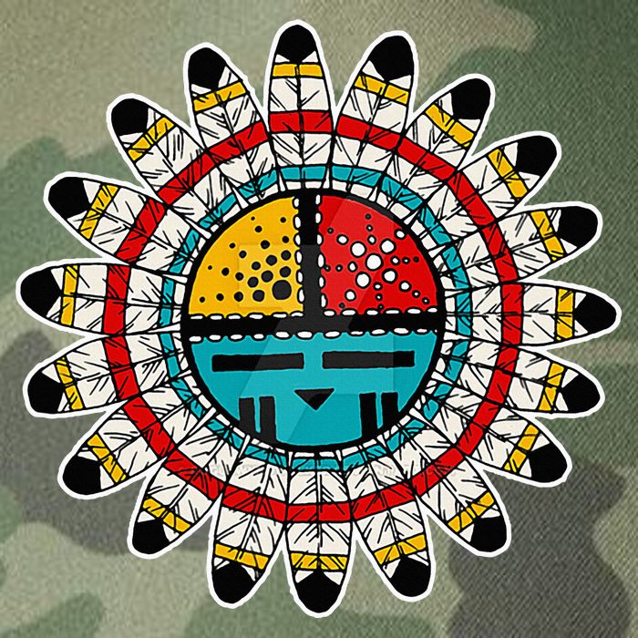 Hopi Kachina Legacy Tie Dye Trucker Hat