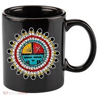 Hopi Kachina 11oz C Handle Ceramic Mug