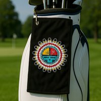 Hopi Kachina Golf Towel