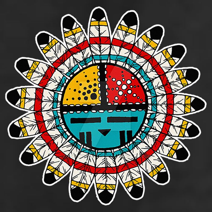 Hopi Kachina Golf Towel