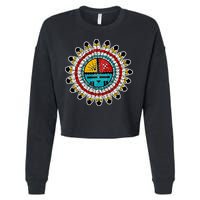 Hopi Kachina Cropped Pullover Crew