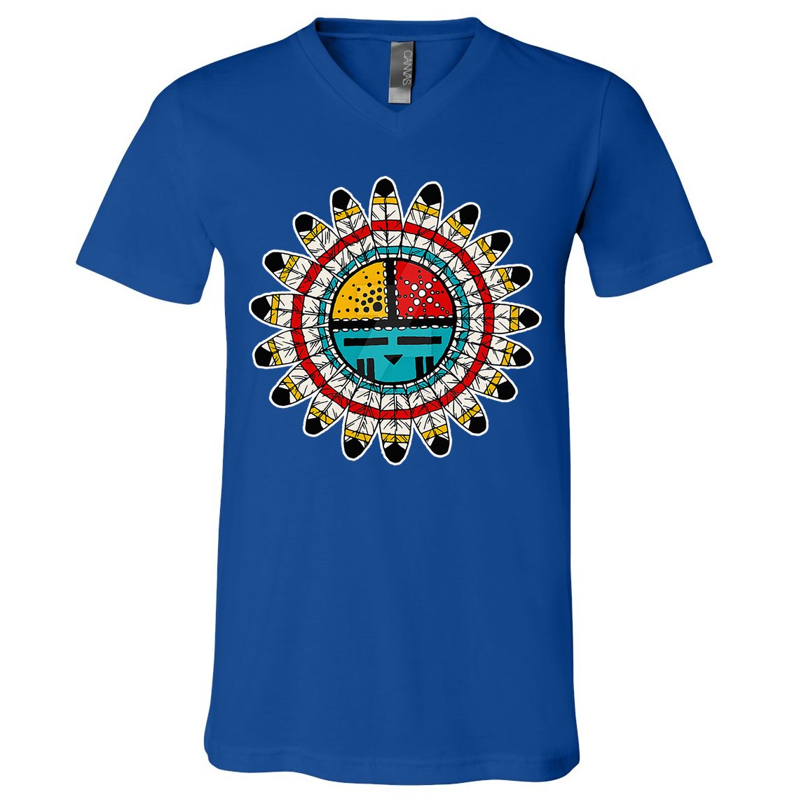 Hopi Kachina V-Neck T-Shirt