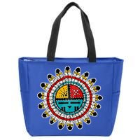 Hopi Kachina Zip Tote Bag