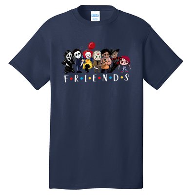 Halloween Killers Horror Movie Horror Characters Friends Tall T-Shirt