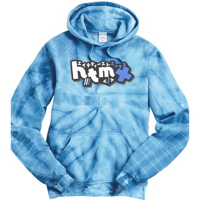 Htmx Katakana Tie Dye Hoodie