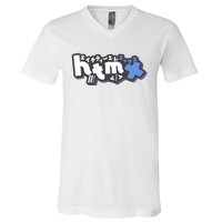 Htmx Katakana V-Neck T-Shirt