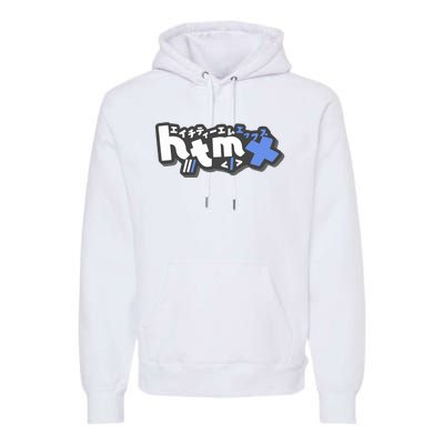 Htmx Katakana Premium Hoodie