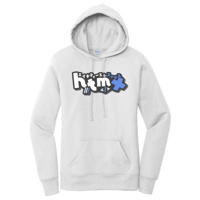 Htmx Katakana Women's Pullover Hoodie