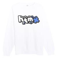 Htmx Katakana Premium Crewneck Sweatshirt