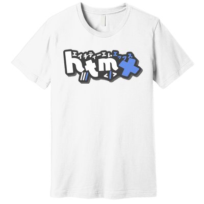 Htmx Katakana Premium T-Shirt