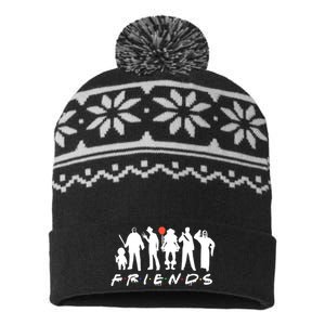 Halloween Killers Horror Movie Horror Characters Friends USA-Made Snowflake Beanie