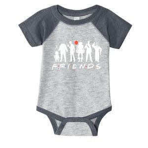 Halloween Killers Horror Movie Horror Characters Friends Infant Baby Jersey Bodysuit