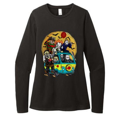 Halloween Killers Horror Movie Horror Characters Halloween Womens CVC Long Sleeve Shirt