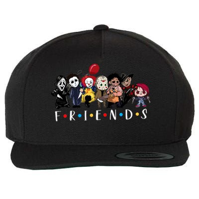 Halloween Killers Horror Movie Horror Characters Friends Wool Snapback Cap