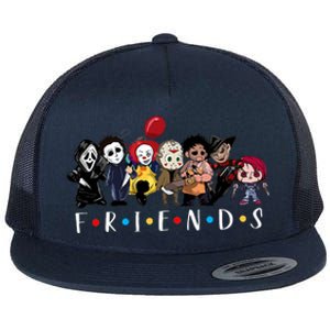 Halloween Killers Horror Movie Horror Characters Friends Flat Bill Trucker Hat