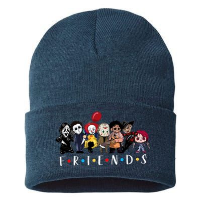 Halloween Killers Horror Movie Horror Characters Friends Sustainable Knit Beanie