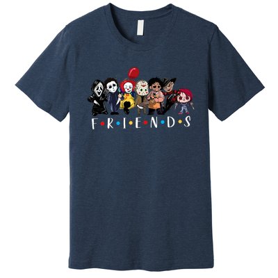 Halloween Killers Horror Movie Horror Characters Friends Premium T-Shirt