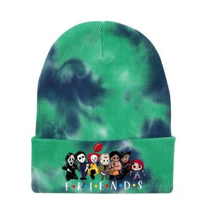 Halloween Killers Horror Movie Horror Characters Friends Tie Dye 12in Knit Beanie