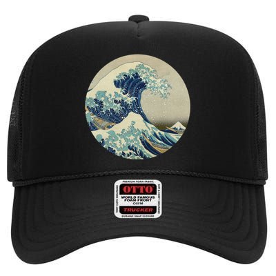 Hokusai Kaiju High Crown Mesh Back Trucker Hat