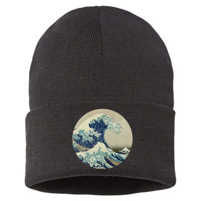 Hokusai Kaiju Sustainable Knit Beanie