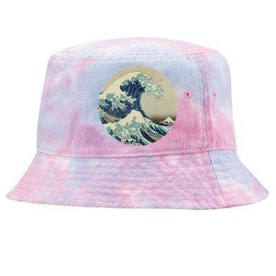 Hokusai Kaiju Tie-Dyed Bucket Hat