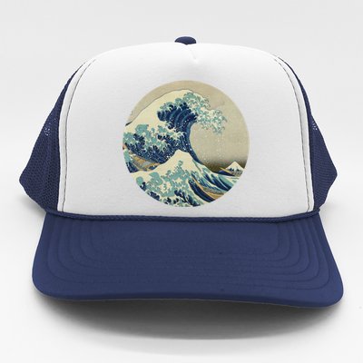 Hokusai Kaiju Trucker Hat