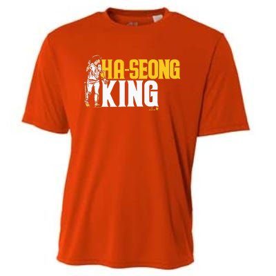 Haseong Kim Haseong King San Diego Baseball Cooling Performance Crew T-Shirt