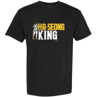 Haseong Kim Haseong King San Diego Baseball Garment-Dyed Heavyweight T-Shirt