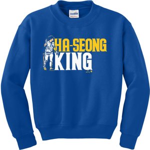 Haseong Kim Haseong King San Diego Baseball Kids Sweatshirt